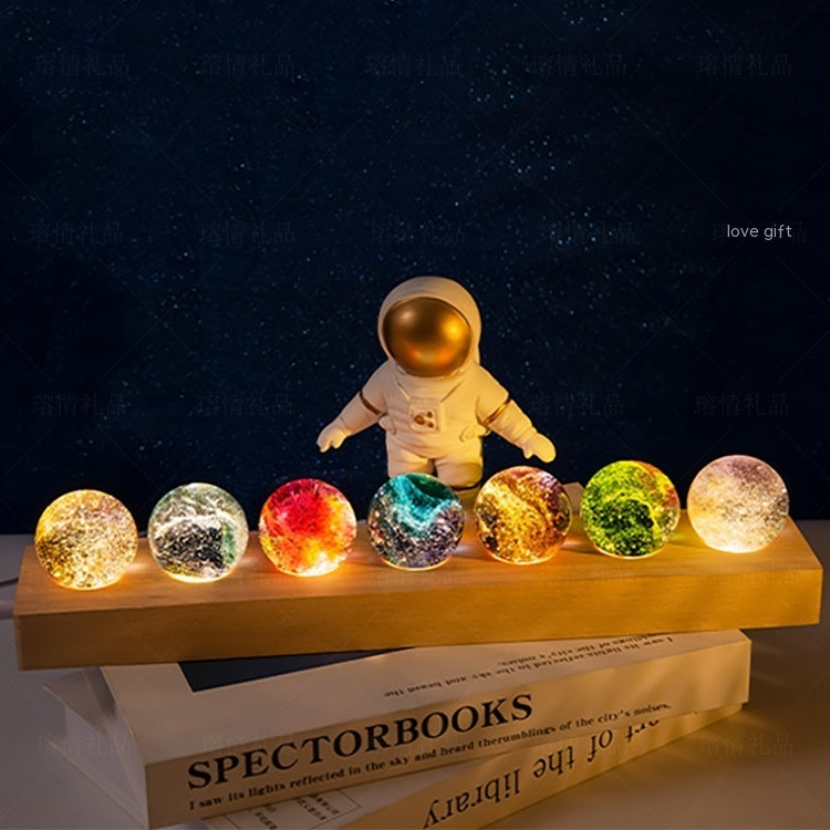 Creative Colored Glaze Luminous Crystal Ball ef036884 a47f 4aea ae5d 73554feea191
