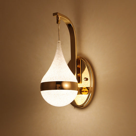 Bedside LED Drop-shaped Wall Lamp Bedroom Simple Acrylic ef10f23d 500e 415f a498 40d6a1fb554e
