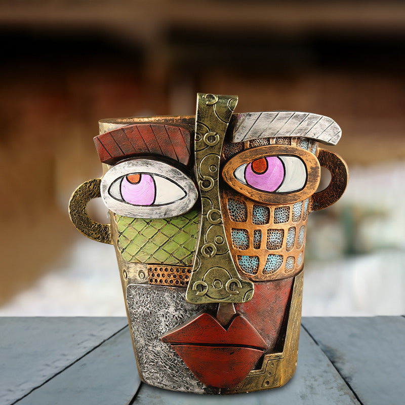 Outdoor Courtyard Crafts Funny Flowerpot Decoration ef216510 3bc5 4e18 b558 30a489b49041