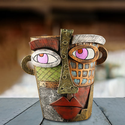 Outdoor Courtyard Crafts Funny Flowerpot Decoration ef216510 3bc5 4e18 b558 30a489b49041