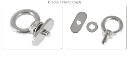 Canoe M6 Lifting Ring Screw Nut Slide Rail Stainless Steel Fastener Set ef462de4 a0a6 4381 b149 6b61de2b621e