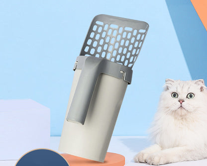 Storage Box Integrated Lazy Cat Litter Shovel Set ef53a711 d02b 4ee9 a7a1 d57f6805c704