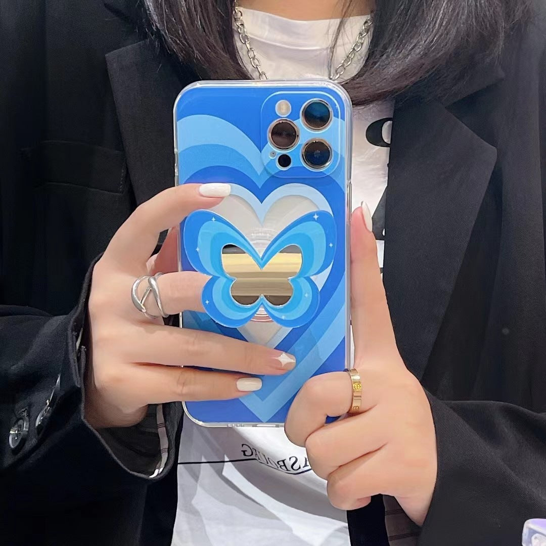 Color Butterfly Stand Silicone Phone Case ef60a28f ecb5 4f67 b84b 600fc9eb3c6c