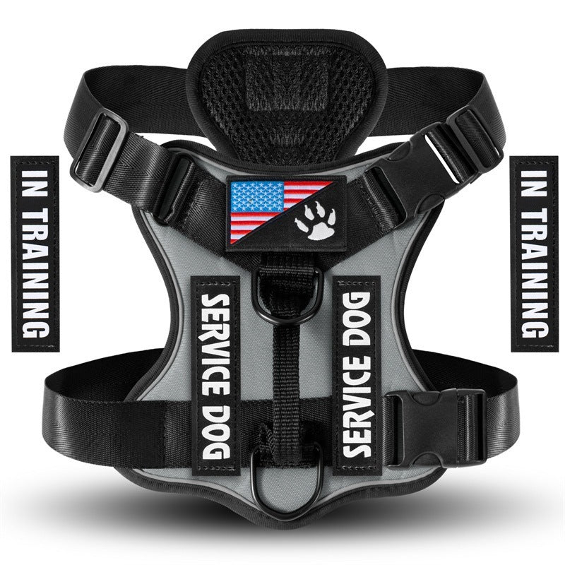 Shock Absorption Night Vision Reflective Pet Tactical Chest Strap ef6ed5b6 55ac 4077 aa95 07ad9fd56fe4