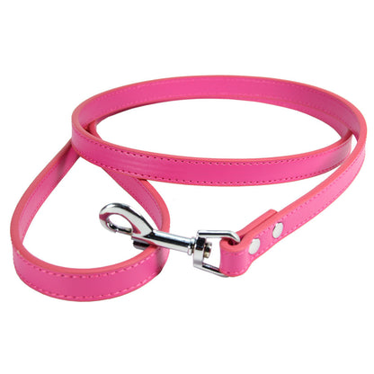 Pet Leash Cat PU Leather Dog Chain ef7593df 9ad3 4a8f b08c b6b53450883c