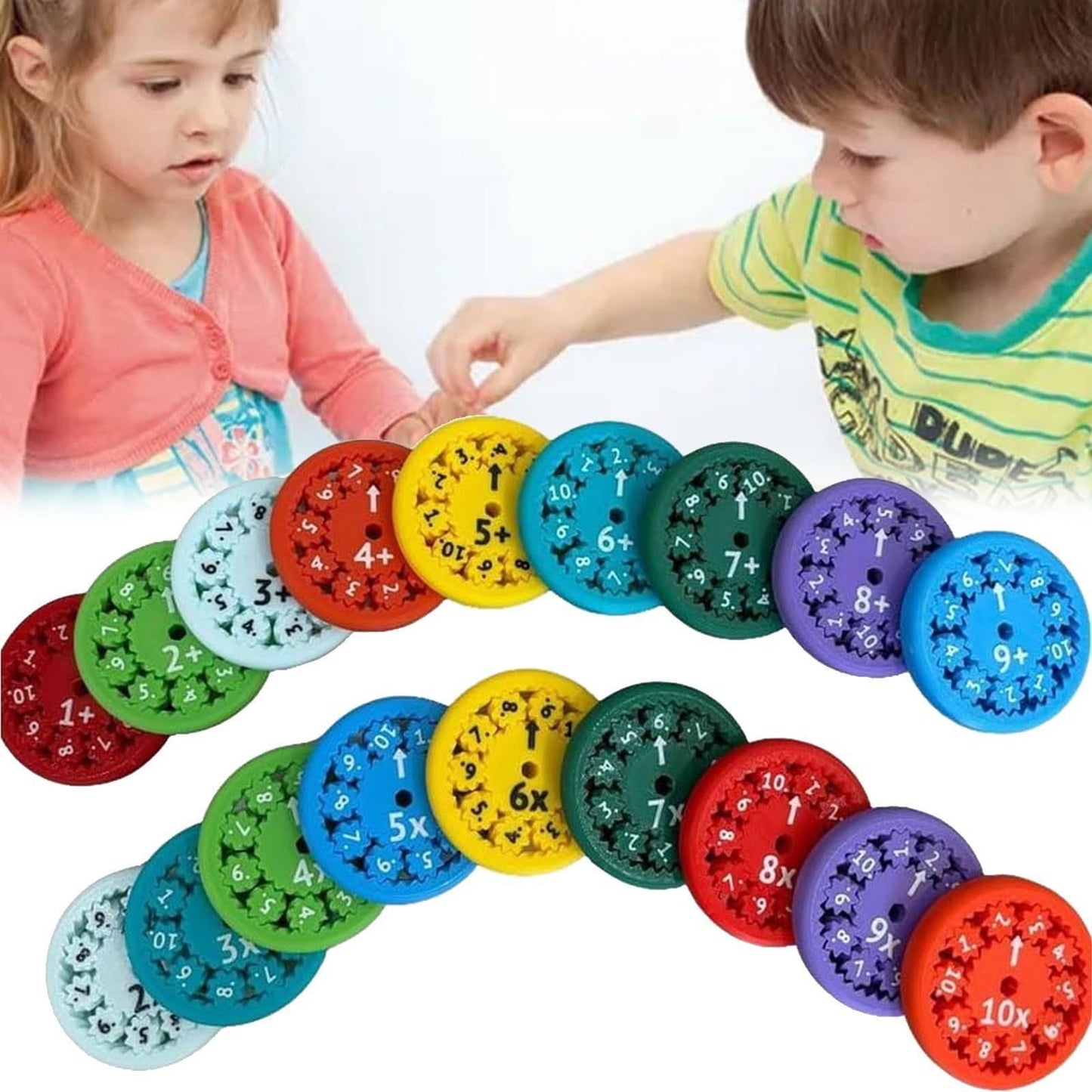 Math Fidget Spinners Fingertip Math Puzzle Toys Math Games Math Operations Decompression Games Desktop Math Multiplication Ga