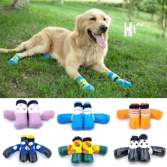 Dog Socks Soft Soled Shoes Scratch Proof And Waterproof Footwear ef8e44fe 9114 428f 8e5b 5ef17630595a