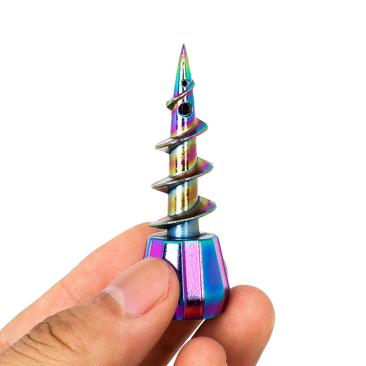 23mm Metal Screw Shape Hookah Metal Gun Head Accessories - HD Wireless Product #1