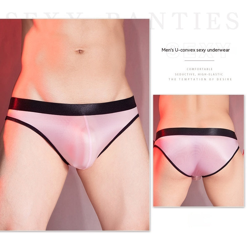 Men's Shiny High Elastic Comfortable And Breathable Underwear efb92f39 691f 4197 8760 bae323173266