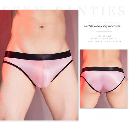 Men's Shiny High Elastic Comfortable And Breathable Underwear efb92f39 691f 4197 8760 bae323173266
