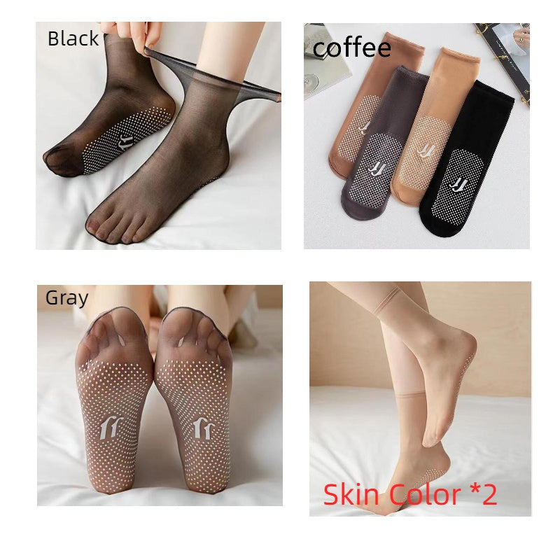 Ultra-thin Seamless Glue Dispensing Non-slip Massage Footbed Short Stockings efc621b5 0144 424a a24b ba1af3fb7720