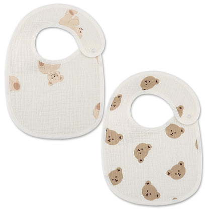 Thin Kids' Bib Pure Cotton Waterproof Gauze Saliva Towel efe2ac09 0fd2 4c18 8a7c 4fb4dfc8cd01