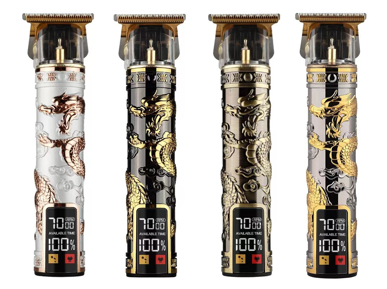 Large Digital Display Hair Clipper Three-speed Speed Control Optical Head Electrical Hair Cutter Razor Hair Scissors efe5fd21