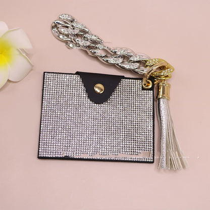 Diamond Card Holder Acrylic Bracelet Key Ring efeee2a3 f147 4aa5 8e56 0c8512cf681c