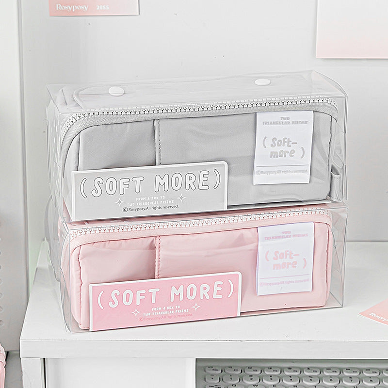 Large Capacity Partition Storage Square Pencil Case effa7fa6 9952 4311 9355 8d7a471b7f9a