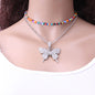 Simple Bead Suit Necklace Big Bowknot efffc06f af49 4357 bea5 617f5e0a9ace