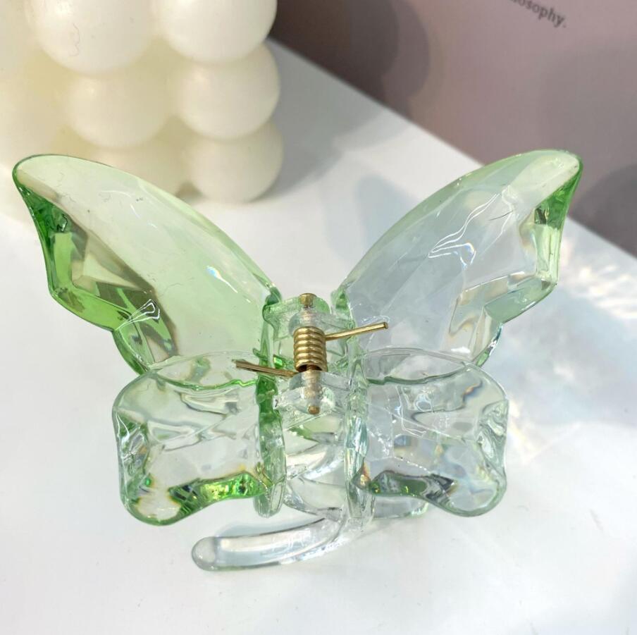 Korean Super Fairy Butterfly Hairpin Frosted Shark Headgear f00f3227 2c6d 41f5 8d17 1acd92cc82da
