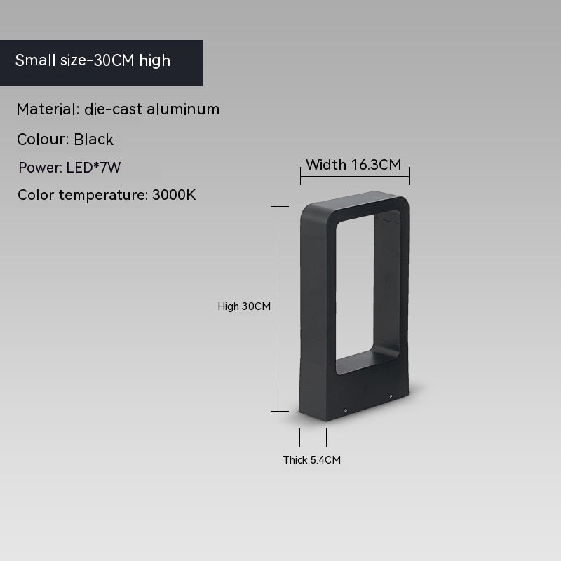 Outdoor Die-cast Aluminum Lawn Lamp Park Scenic Spot Lighting Modern Minimalist Courtyard Square f01d10af 8e67 4f59 93ec 524d
