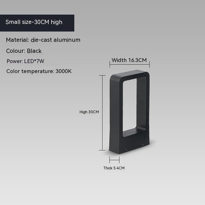 Outdoor Die-cast Aluminum Lawn Lamp Park Scenic Spot Lighting Modern Minimalist Courtyard Square f01d10af 8e67 4f59 93ec 524d