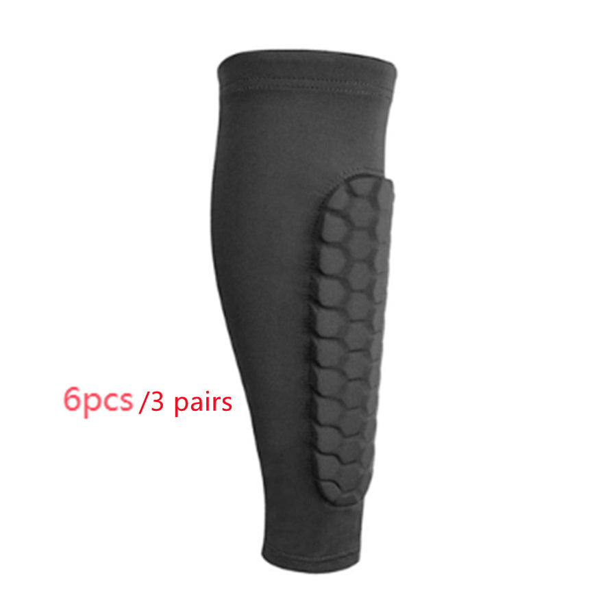 Honeycomb Shank Protection Foot Sock Men's Anti-collision Non-slip f0294bc1 e5ee 4556 80e7 af36522f1f03