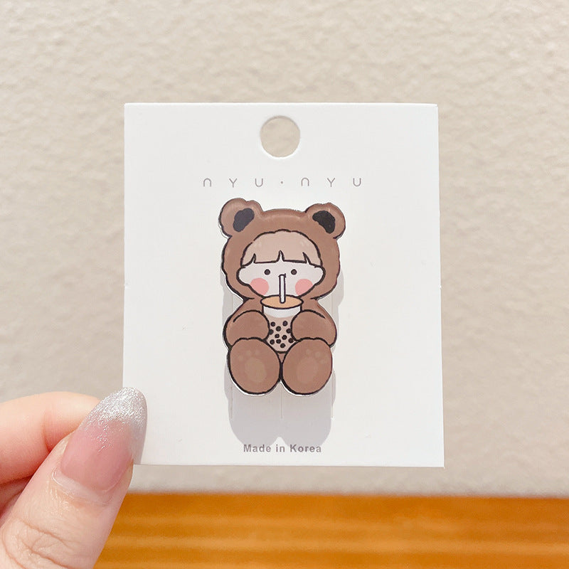 Women's Fashionable Simple And Cute Cartoon Brooch f035682d e46b 45cd a814 046e24c77998