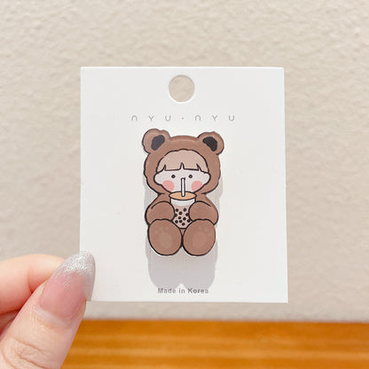 Women's Fashionable Simple And Cute Cartoon Brooch f035682d e46b 45cd a814 046e24c77998