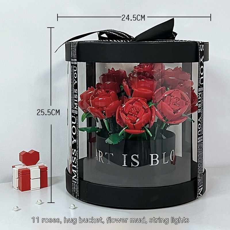 Building Blocks Rose Bouquet Flower Pot f03d5b8b 1e73 457b a465 7816a07e9fb5 trans