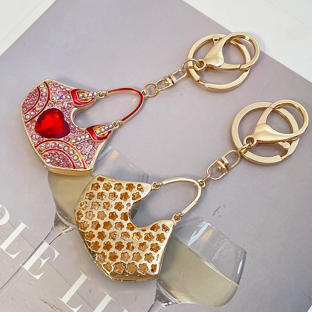 Fashion Exquisite Diamond Crystal Car Key Ring f04a4859 5e35 485b 8c38 57b94d990ea3