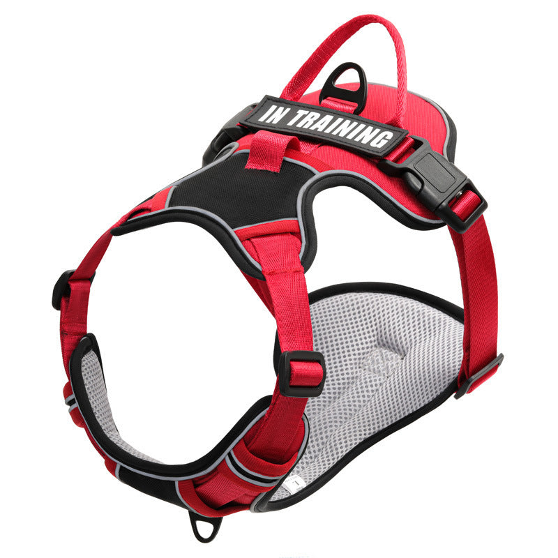Undershirt Type Small Medium And Large Dogs Reflective Dog Outer Chest Harness To Prevent Breakaway Dog Walking Leash f05ff58