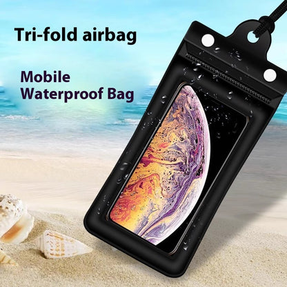 Inflatable Floating Touch Screen Mobile Phone Waterproof Bag Three Layers f0662762 f1ef 488c 88a6 1c695ab62458 trans