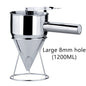 Cone Funnel Stainless Steel With Shelf For Chocolate Sauce f06f3838 f4eb 46ea a973 10f94d1df9b0