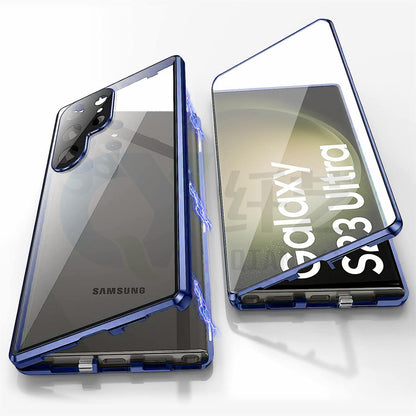 Applicable To S24Ultra Peep-proof Magnetic Mirror Universal Magnetic King Phone Case f077df20 028a 4045 a03e c183260b94e6