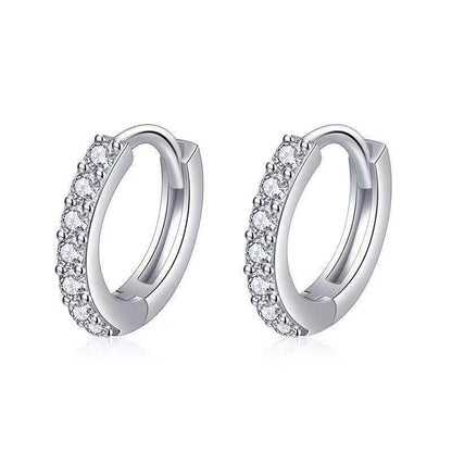 Single Row Rhinestone Earrings Female All-matching Graceful f07e35e8 a3f2 491d 8220 5dc7218155eb