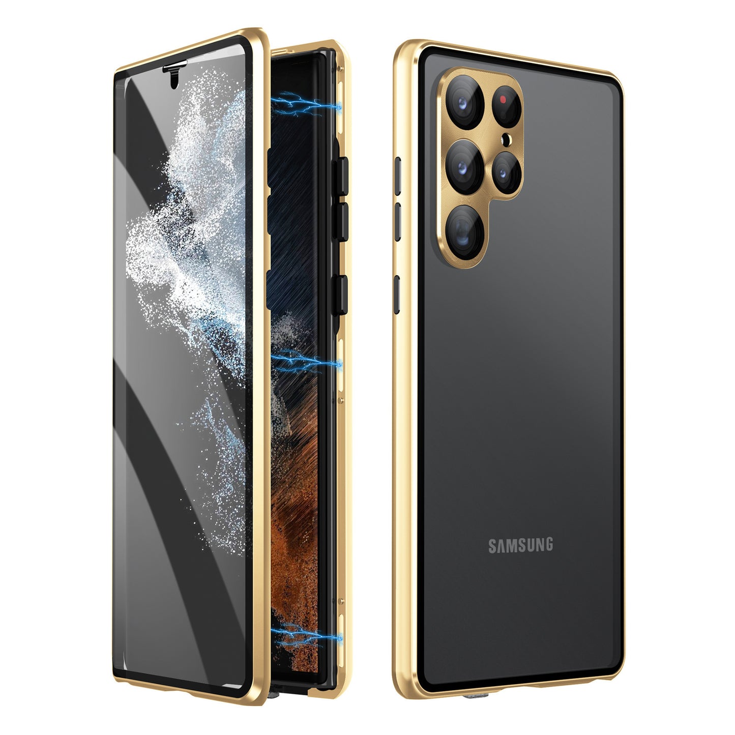 Applicable To S24Ultra Peep-proof Magnetic Mirror Universal Magnetic King Phone Case f08583d6 4ff6 40a4 9fa7 2b00aca5c10a