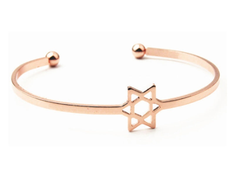 Women's Six-pointed Star Hollow Fashion Bracelet f0933cea 587e 4945 ae6a 56f3bb9a86d0