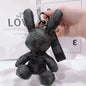 Creative Fashion Leather Bunny Car Keychain Pendant f09a3b06 b969 4965 85de e273abed63b6
