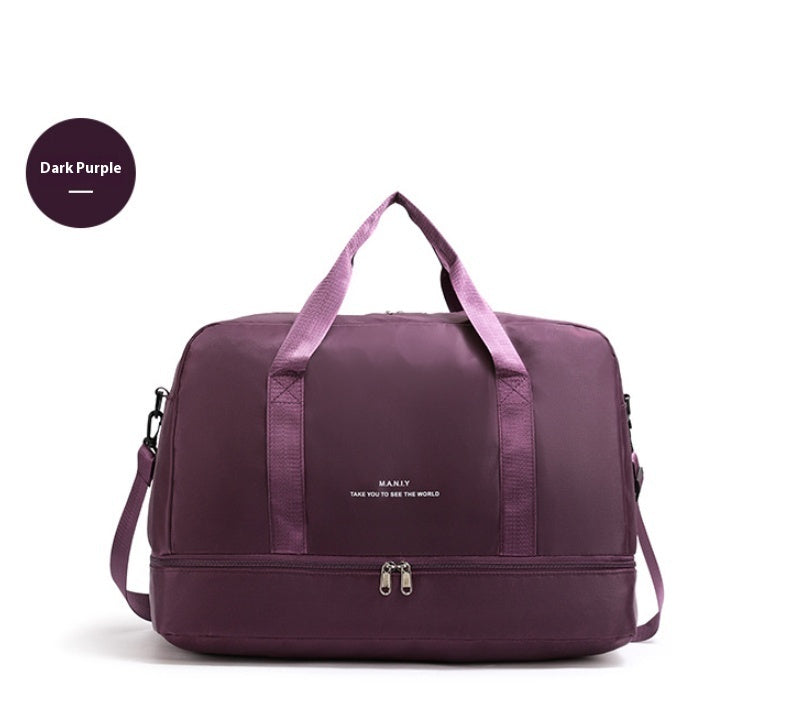 Large Capacity Travel Bag Short Business Trip Tote Bag Lightweight Luggage Bag f09b7a72 ff6e 4929 9d6f 19a6626d8754 trans