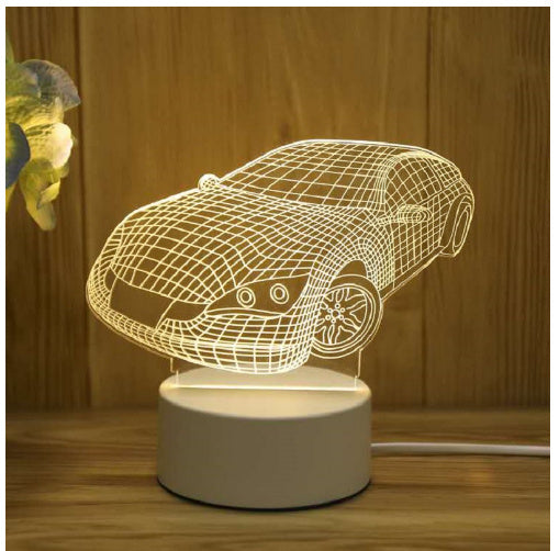 3D Lamp Acrylic USB LED Night Lights Neon Sign Lamp Xmas Home Decorations For Room Decor Valentines Day Gifts - HD Wireless Product #12