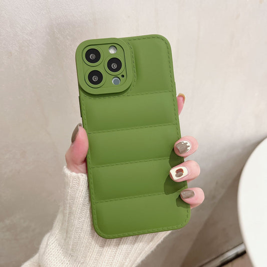 Fashion Solid Color Down Jacket Phone Case f0bb4294 02f4 434c b247 bb4ba1c23c8c