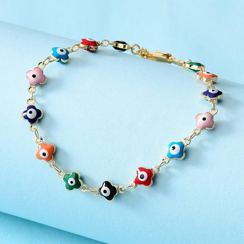 Boho Style Flower Starfish Buckle Circle Bracelet Set f0ea5184 f169 4a59 9330 ea69a5aa8eb0