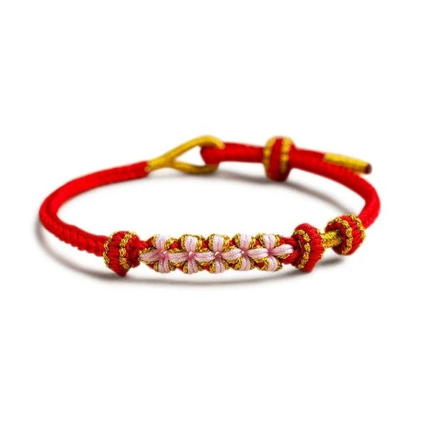 DIY Zodiac Year Red Rope Peach Knot Bracelet f0ef6fce 3d2c 40a8 b8d6 002dd964ca47
