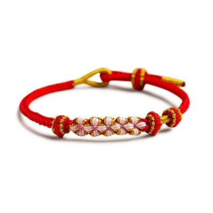 DIY Zodiac Year Red Rope Peach Knot Bracelet f0ef6fce 3d2c 40a8 b8d6 002dd964ca47