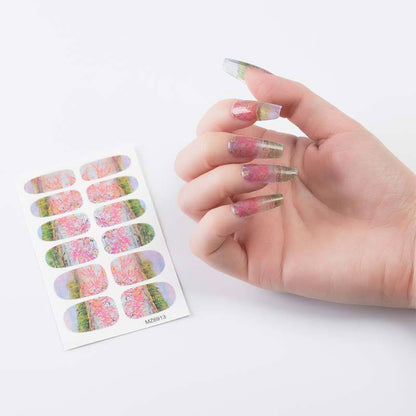 Nail Sticker European And American Oil Painting Art f0f42f7d a1ca 4bd8 9aa6 6274851b8b37