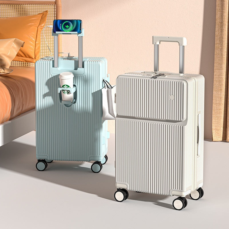 Front Half-opening Multifunctional Luggage f0fd1a4b 8a8d 454f bb2a 104d2f6d963b trans