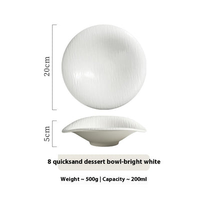 High-grade Creative Strange Shape Light Luxury Ceramic Bowl f1041f52 609f 411a aeaf 2f8502001217