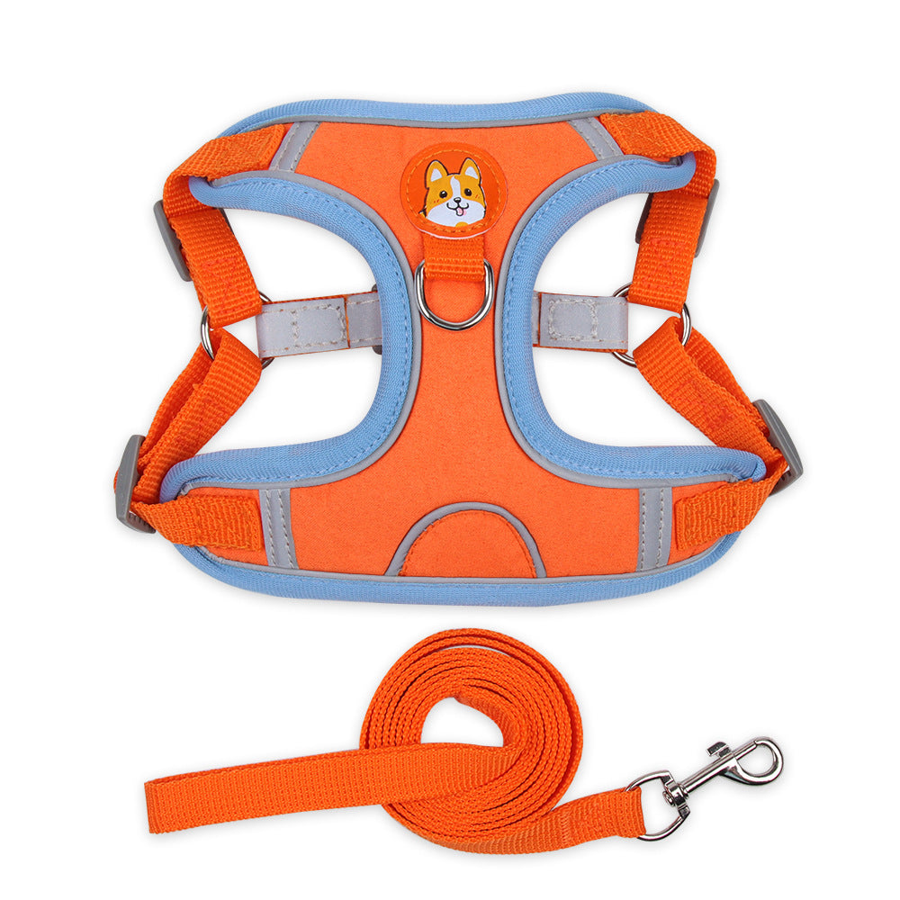 Dog Harness Cat Harness Reflective Dogs Leashs Soft Mesh Chest Strap f11d2184 5cc7 48f5 a82f 599d08dff71f