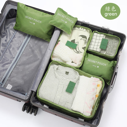 Travel Storage Bag Set Of Six