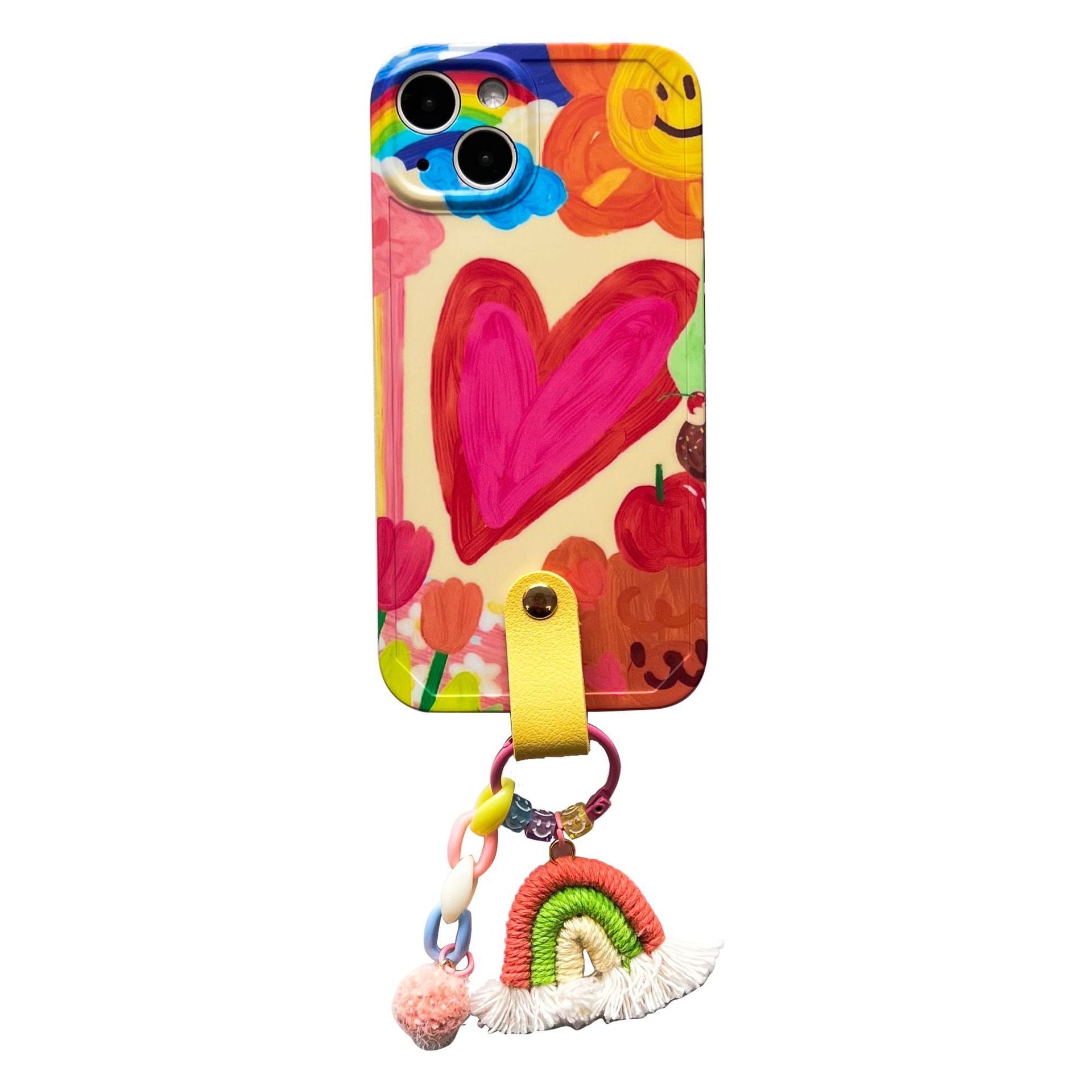 Graffiti Love Rainbow Crossbody New Creative Soft Shell - 图片 3