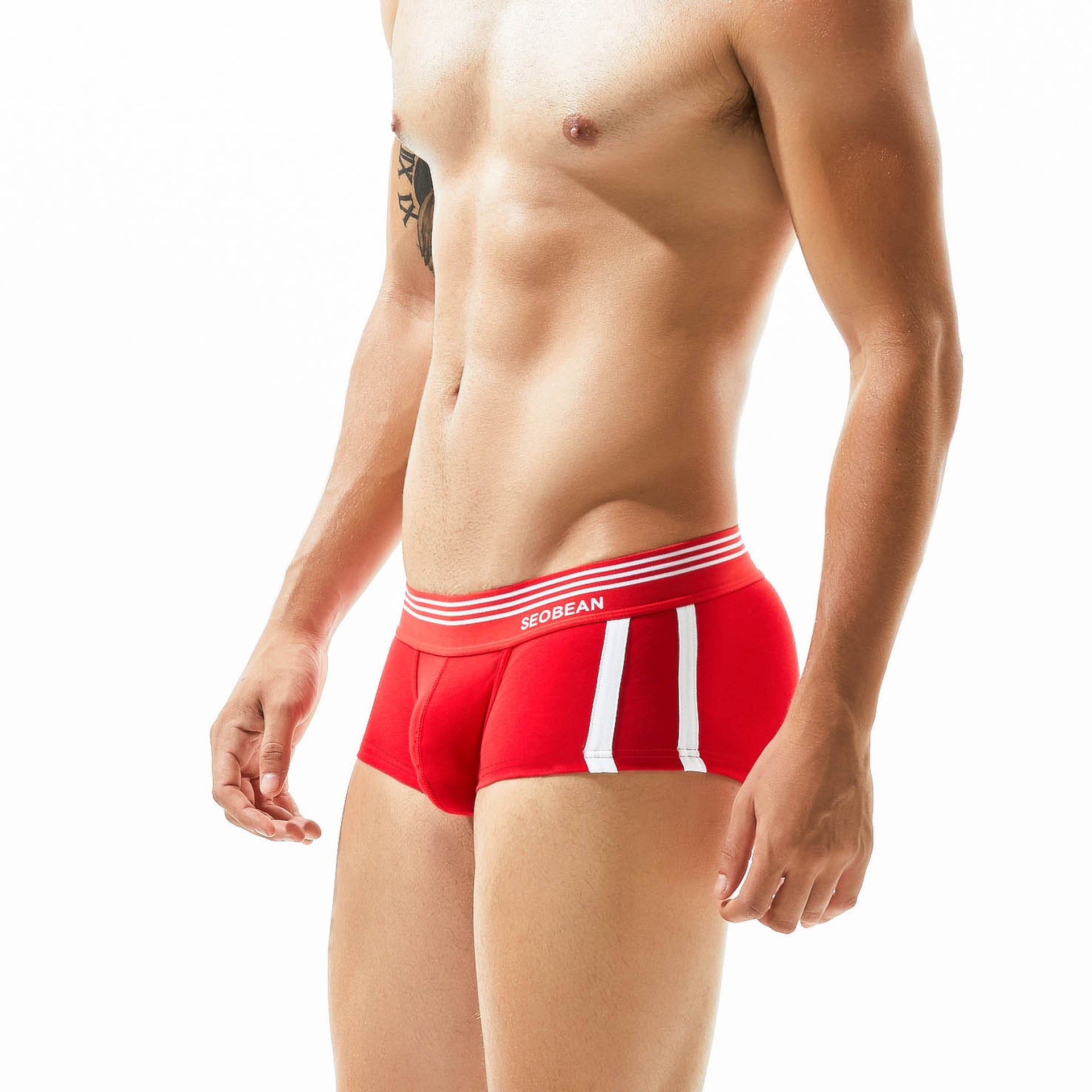 Men's Underwear Low Waist Cotton Boxer Briefs f136ac27 4bbc 47cb 8fcc b4486d4e5a04
