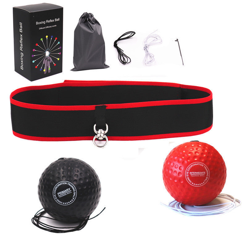 Boxing Reaction Ball Head-mounted Adjustable PU Fitness Equipment f1567151 8c48 4659 85ee f66ace920d5e